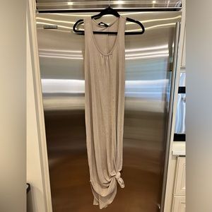 KNOTSISTERS new with tags long tan tank dress size medium